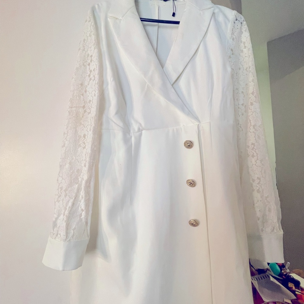 Blazer White dress size M